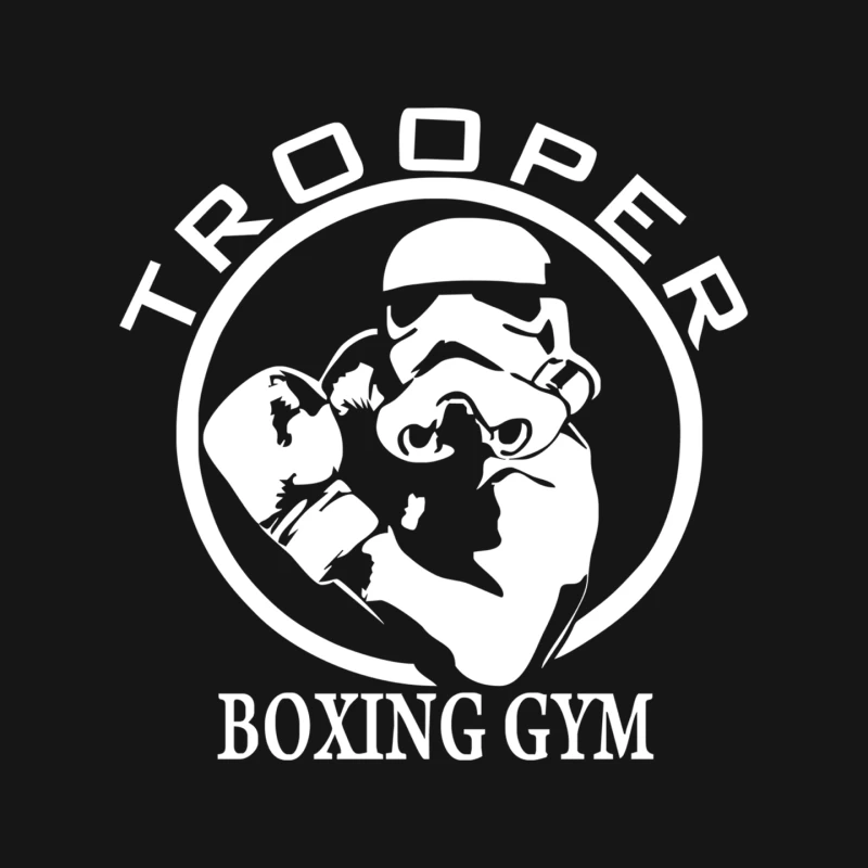 Trooper Boxing Gym Funny Mouse Pad