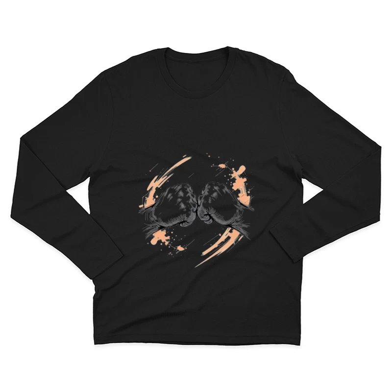 Fist Bump: A Symbolic Gesture of Unity and Solidarity Male Long Sleeve T-Shirt