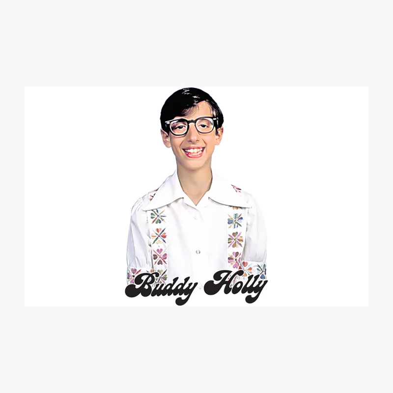 Buddy Holly - Retro Humor Design Travel Mug