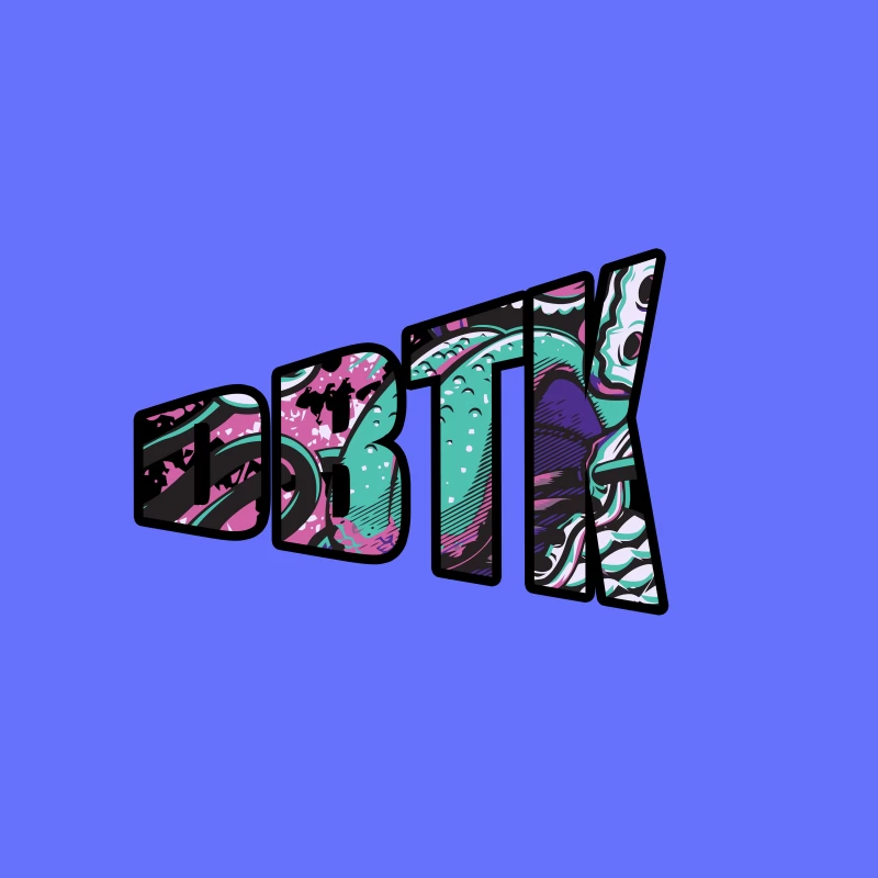 Vibrant Abstract Logo Design Tapestry