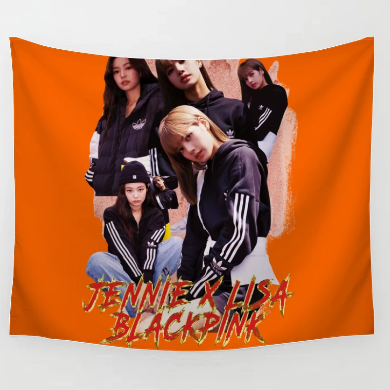 BLACKPINK: Jennie and Lisa Collaboration Tapestry