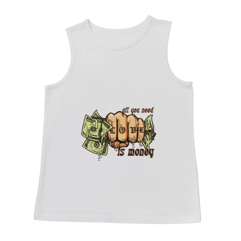 Liebe und Geld Herren Tanktops