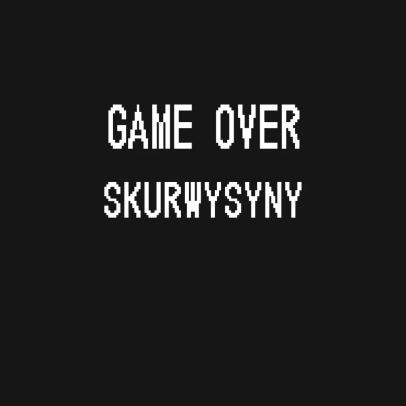 Game Over Skurwysyny Desk Mat