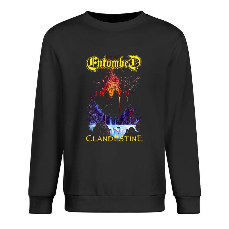 Entombed Clandestine Male Pullover Sweatshirt