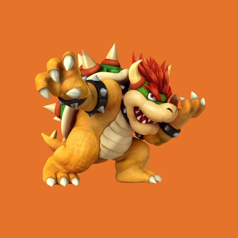 Bowser Character from Video Games Tapestry