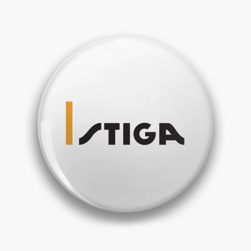 Stiga Sports Equipment Brand Logo Pin