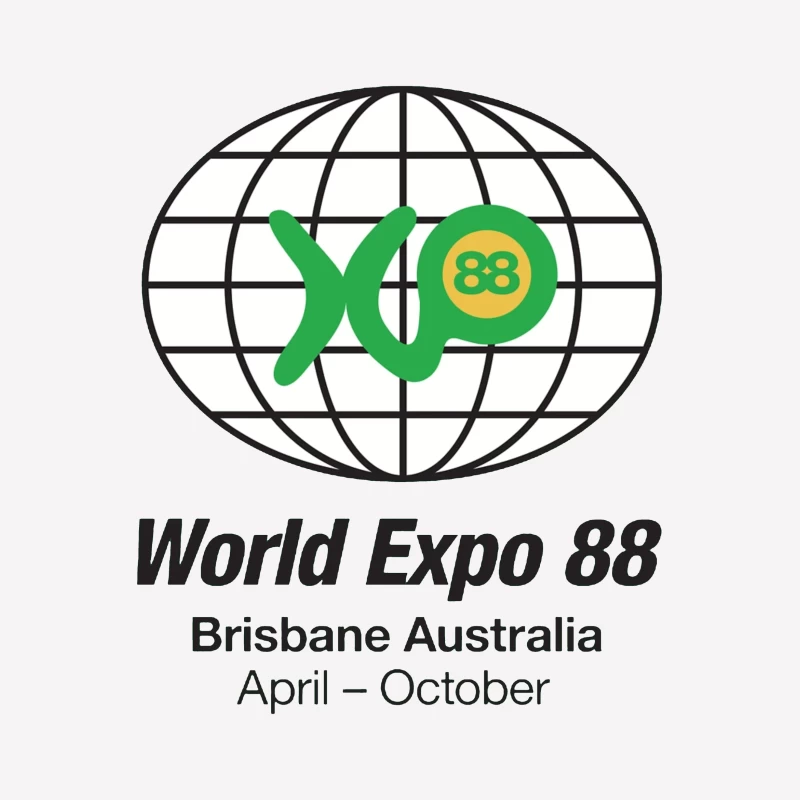 World Expo 88 Brisbane Australia Logo Female T-Shirt