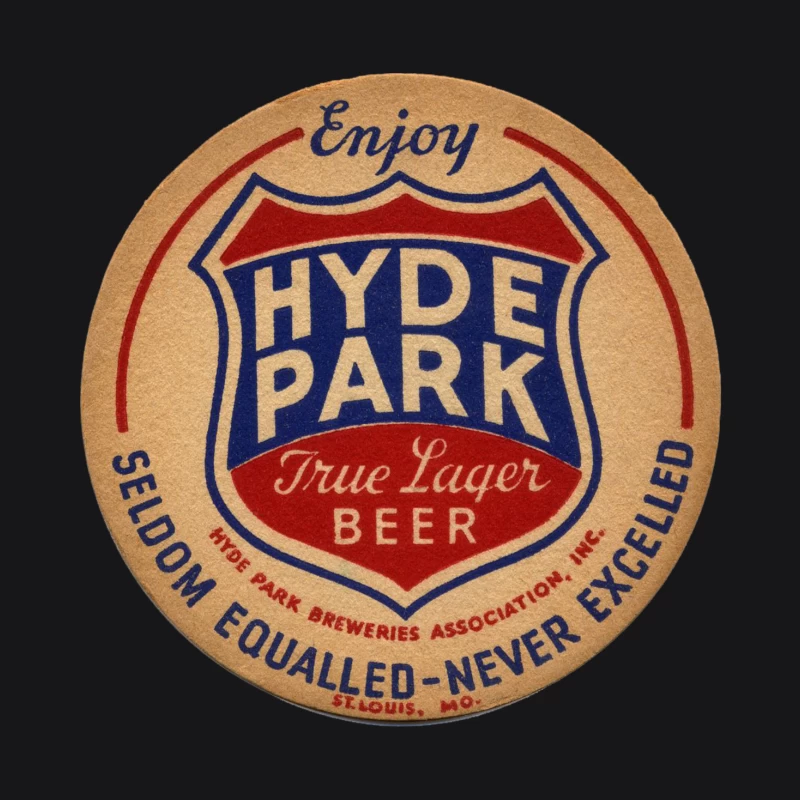 Hyde Park Beer #2 Male Pullover Hoodie