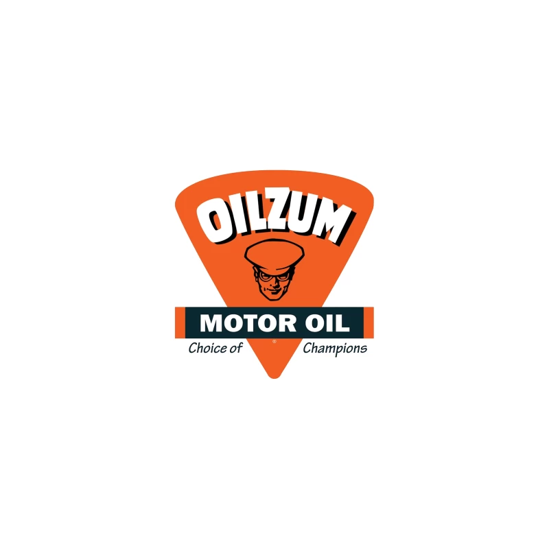 Vintage Oilzum Motor Oil Logo with Retro Design Travel Mug