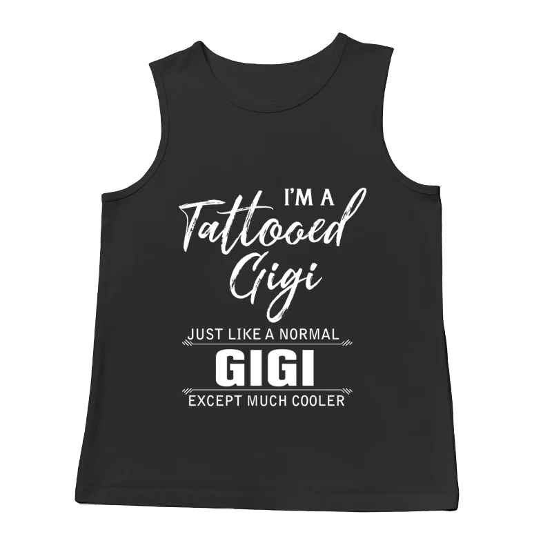 T-shirt Gigi tatouée Homme Débardeur