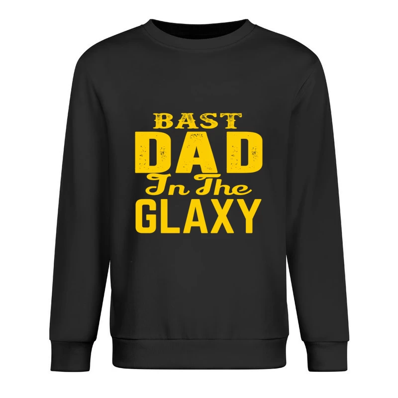 Meilleur Papa de la Galaxie Homme Sweat-shirt à enfiler