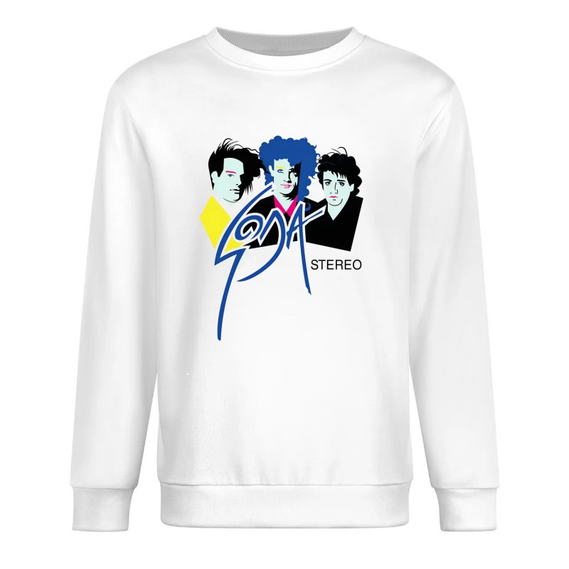 Soda Stereo 2 Male Pullover Sweatshirt