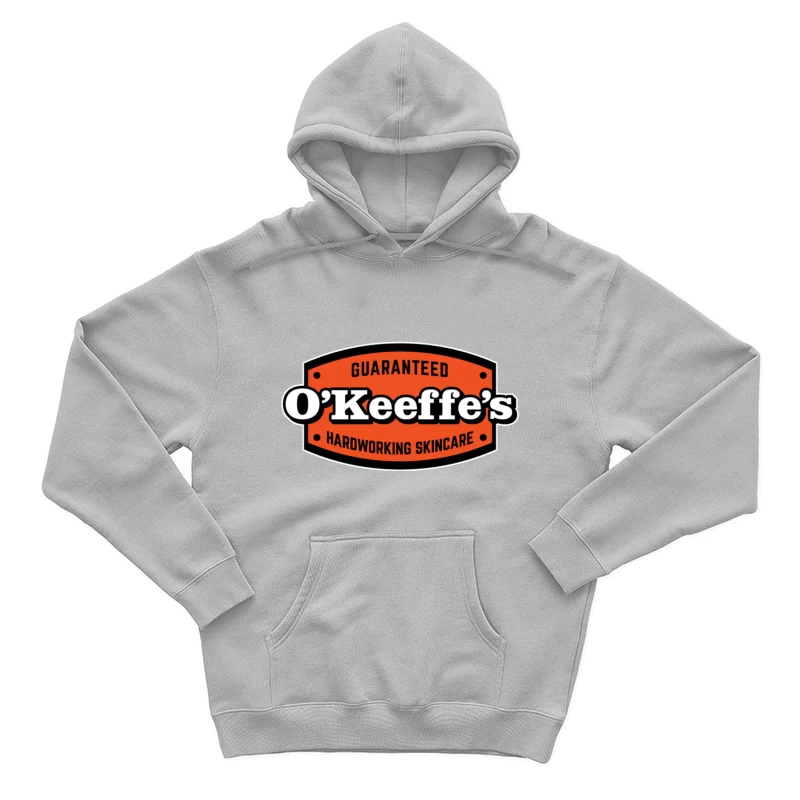 O'Keeffe's Hardworking Skincare Brand Logo Male Pullover Hoodie