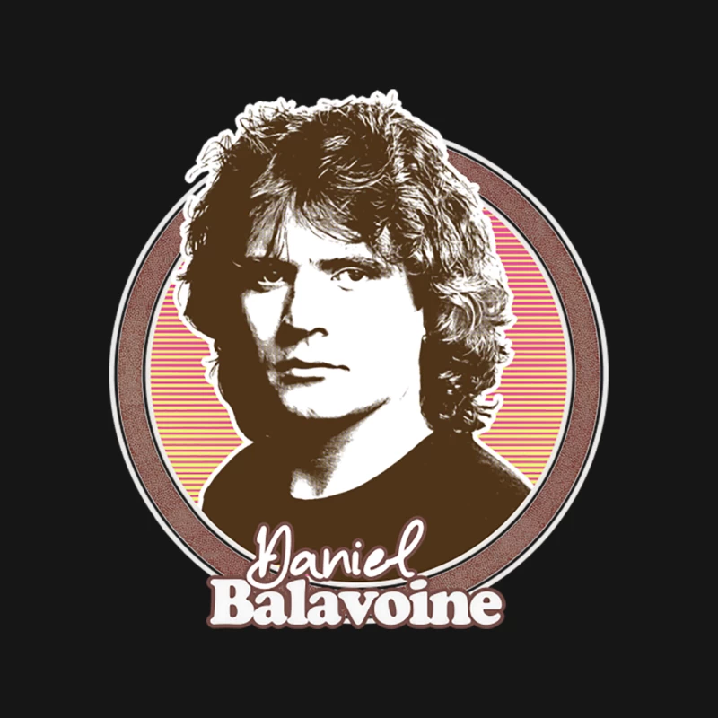Daniel Balavoine  Francophile Design Mouse Pad
