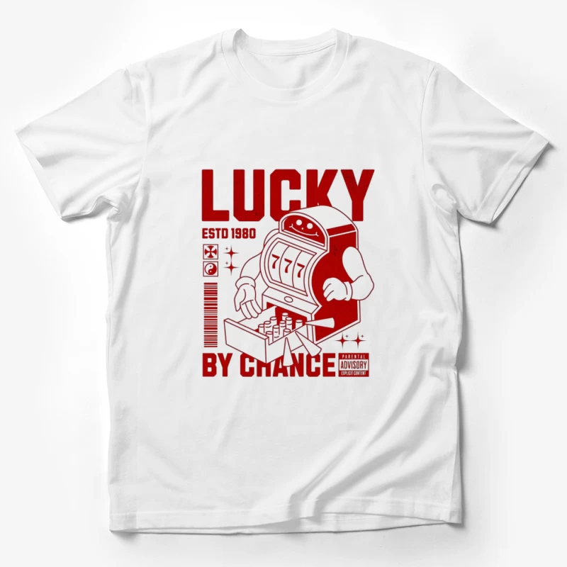 Glücksspielautomat: Glück durch Zufall Herren T-Shirt