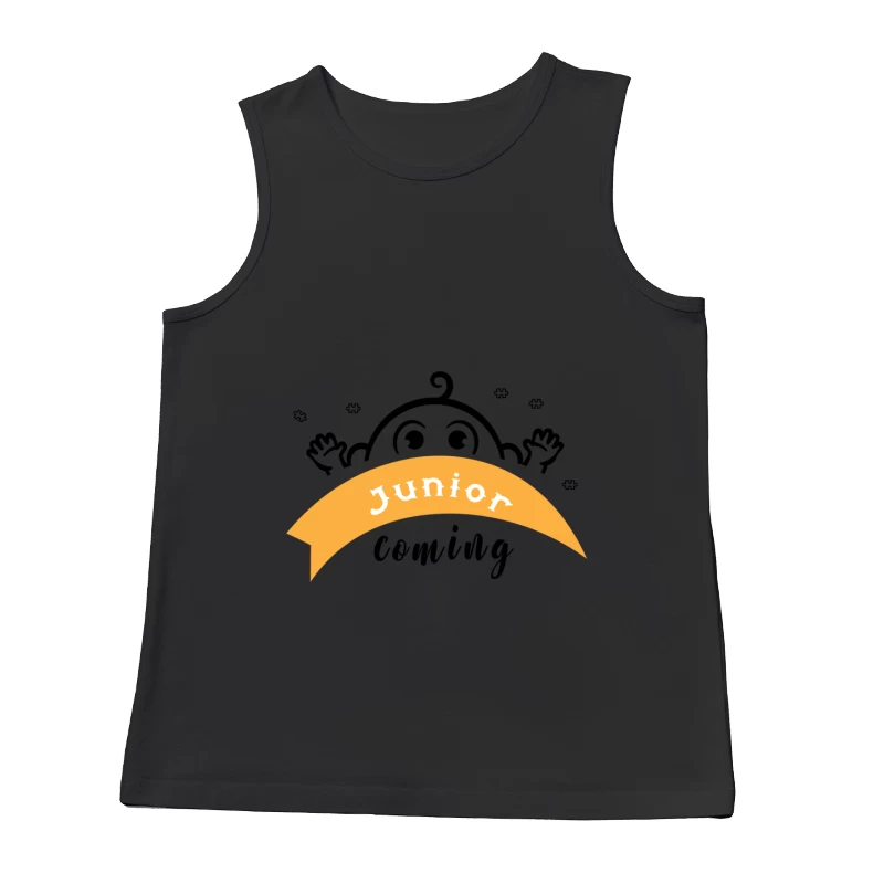 Ruban orange Junior Homme Débardeur