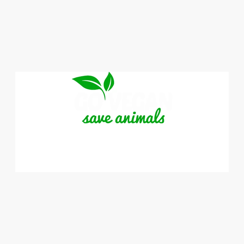 Go Vegan Save Animals Coffee Mug