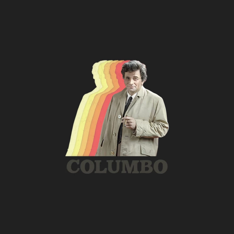 Columbo  Vintage Faded Style Retro TV Fan Design Bucket Hat