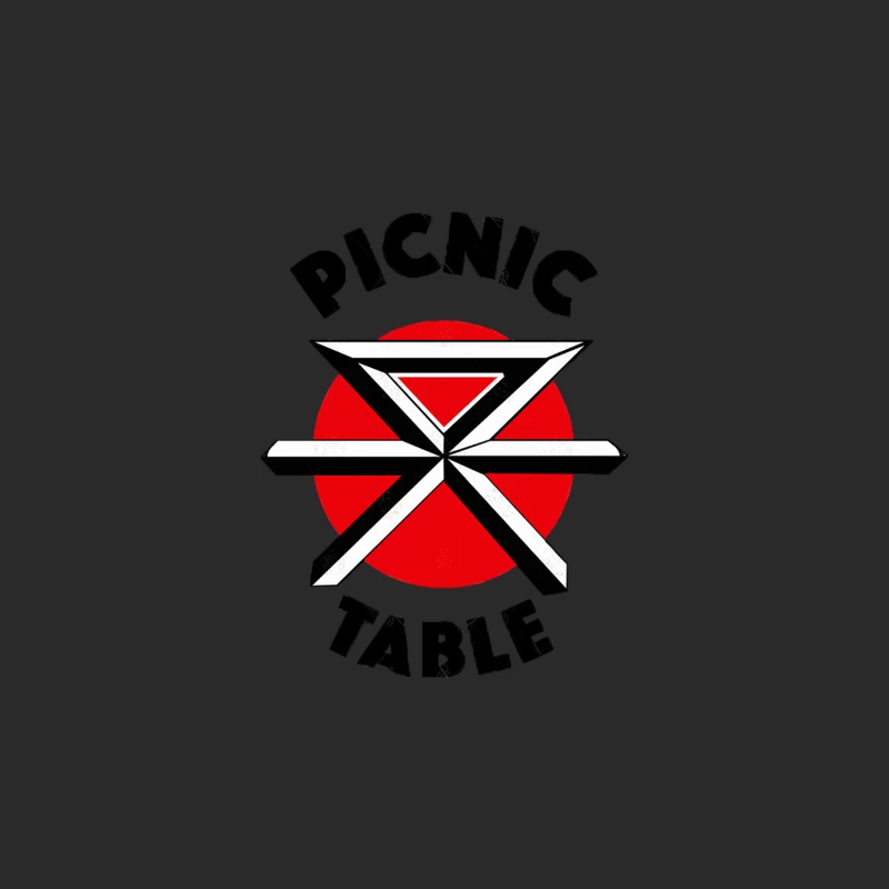 Dead KennedysPicnic Table Parody Design Baseball Cap