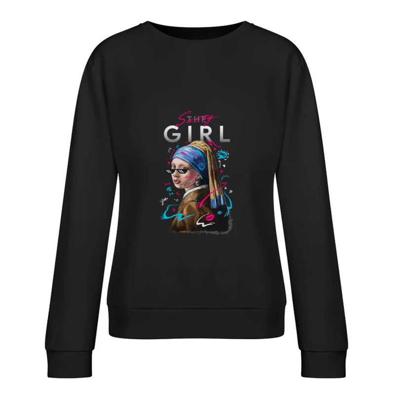 Sassy Gemälde Madchen Damen Pullover Sweatshirt