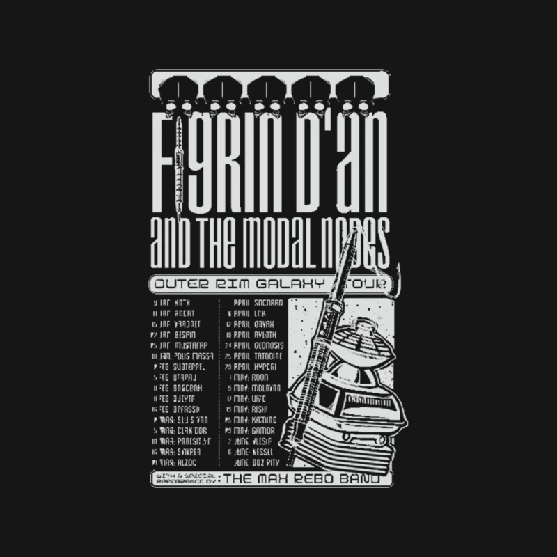 Figrin D_an and the Modal Nodes Mouse Pad