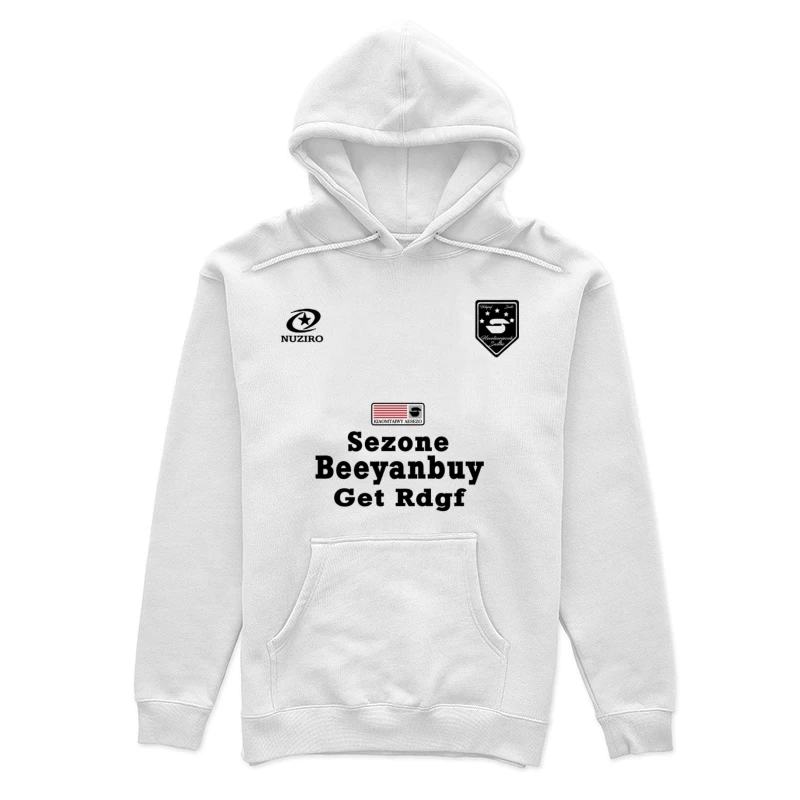 Grafikdesign mit Text und Symbolen Damen Pullover Hoodie