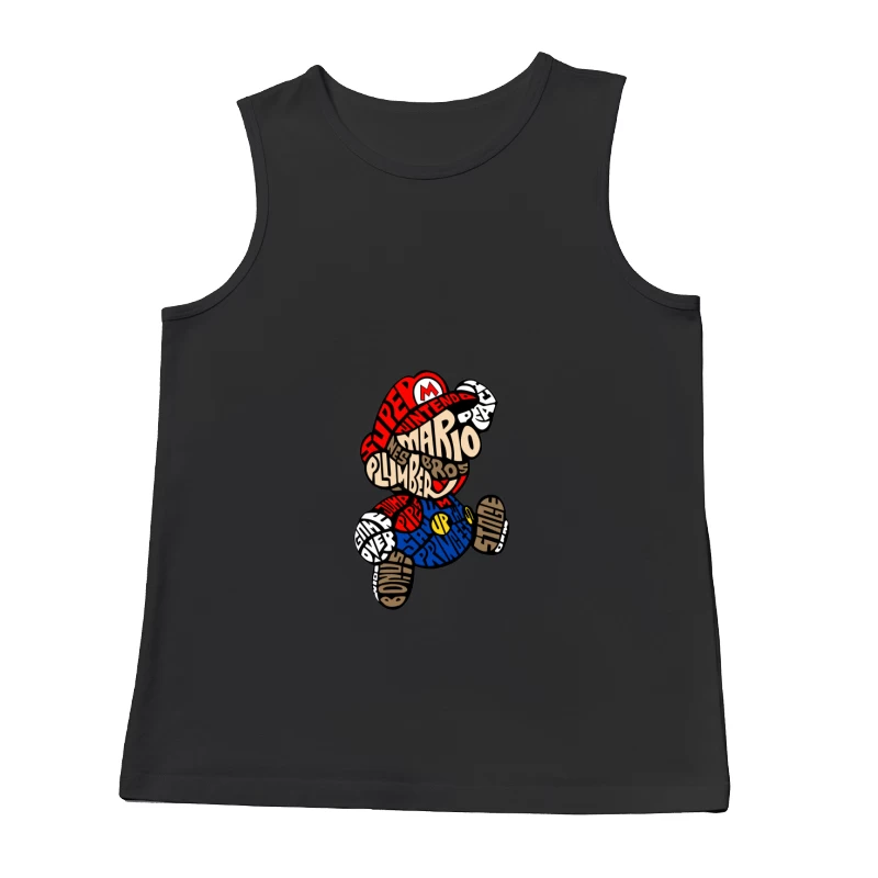 Typografie Mario Kunst Herren Tanktops