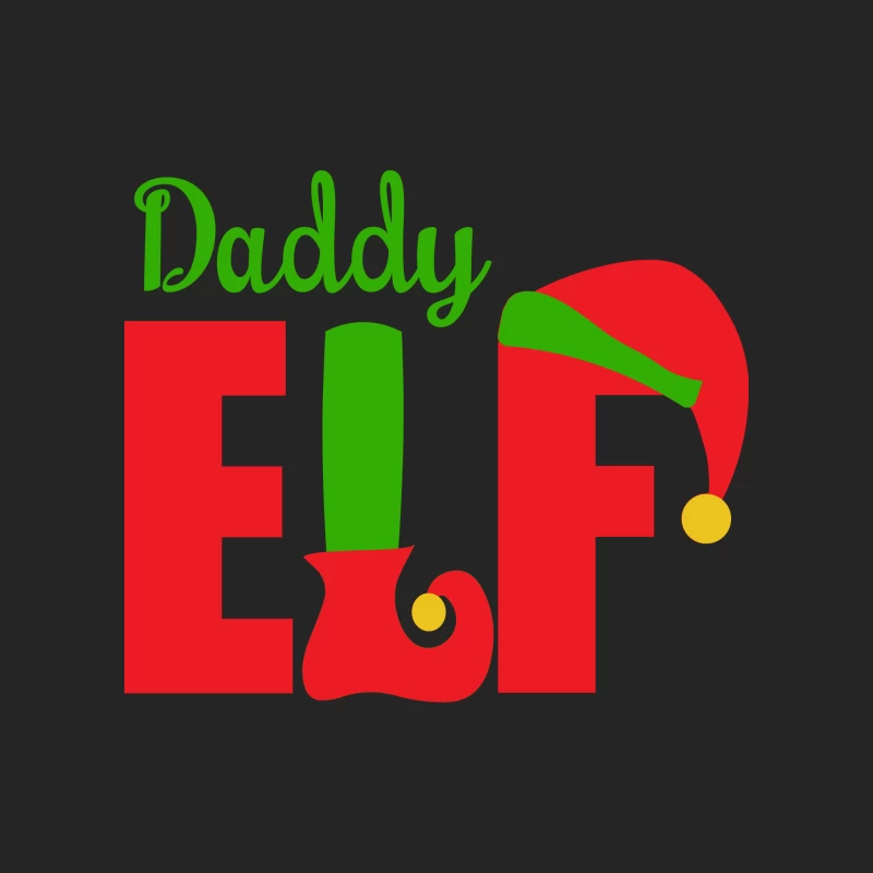 Design de Noël avec lutin pour papa Homme Sweat-shirt à enfiler