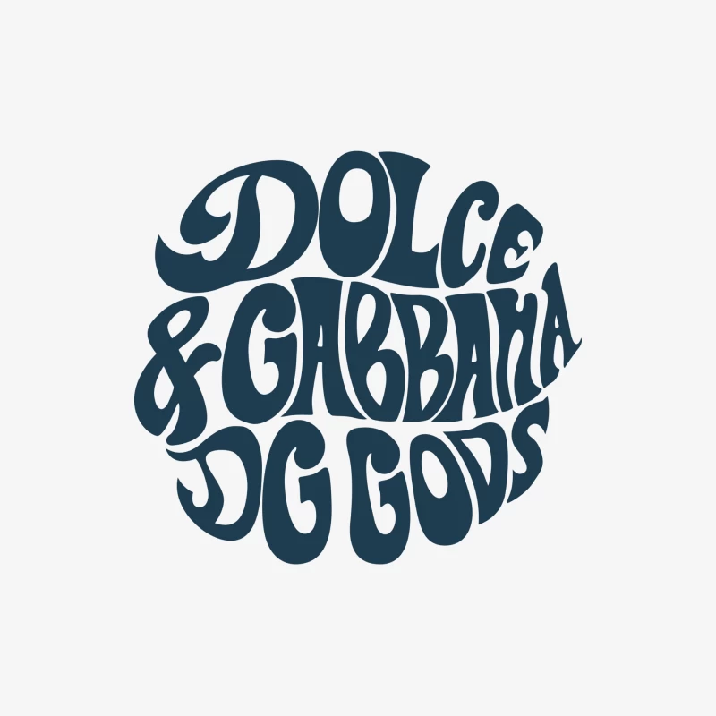 Dolce & Gabbana Logo Design im Retro-Stil Herren Langarm T-Shirt