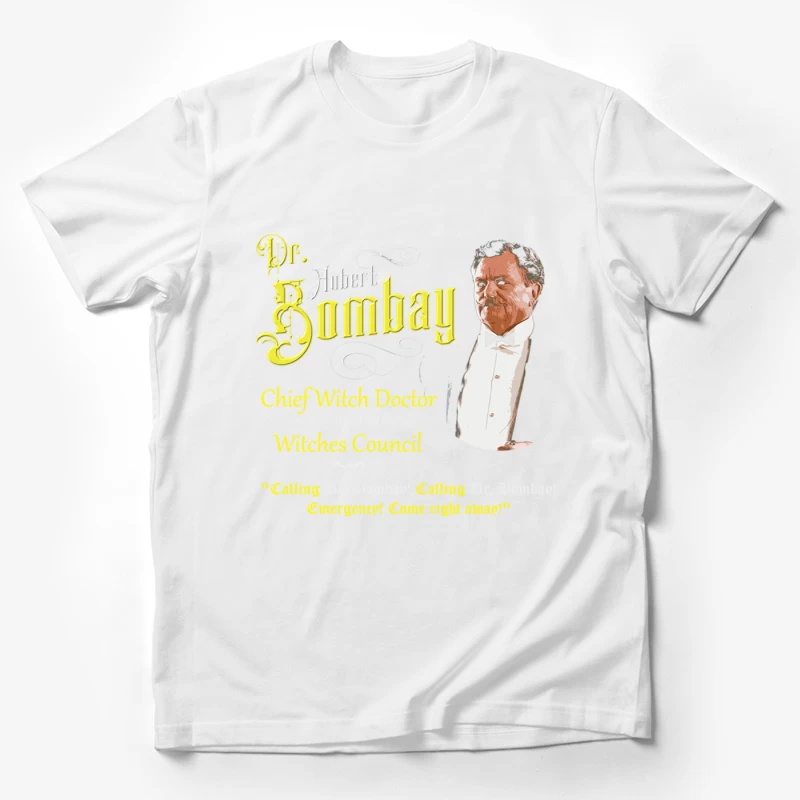 Dr. Bombay from Bewitched Male T-Shirt
