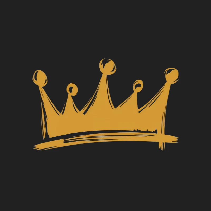 Golden Crown: Symbol of Royal Luxury Bucket Hat