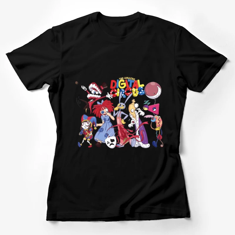 Die Erstaunliche Digitale Zirkusgruppe Damen T-Shirt