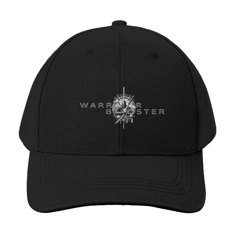 Warrior Booster Medieval Helmet Logo Design Baseball Cap