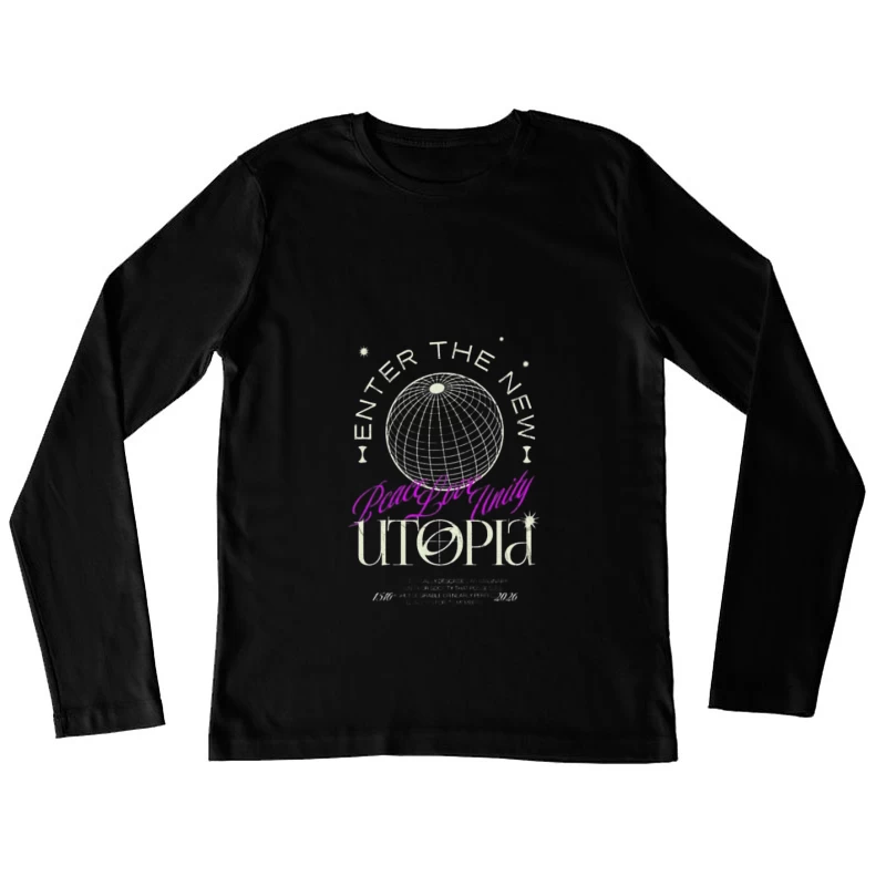 Entrez dans la nouvelle Utopie Femme Manches Longues T-Shirt