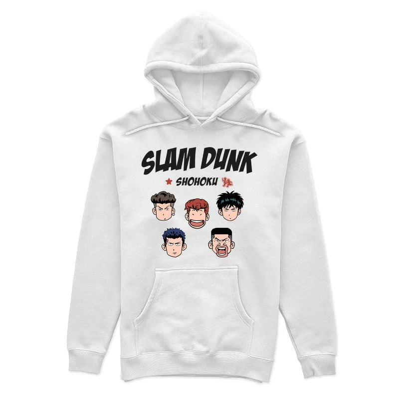 Slam Dunk Charaktere mit Shohoku-Team Damen Pullover Hoodie