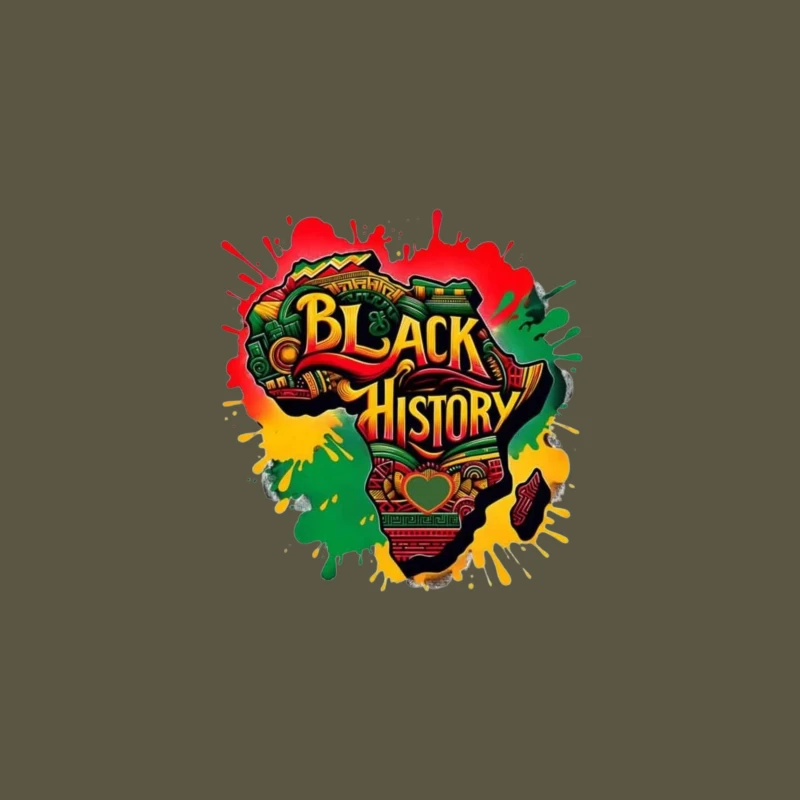 Black History Celebration Artwork Travel Mug