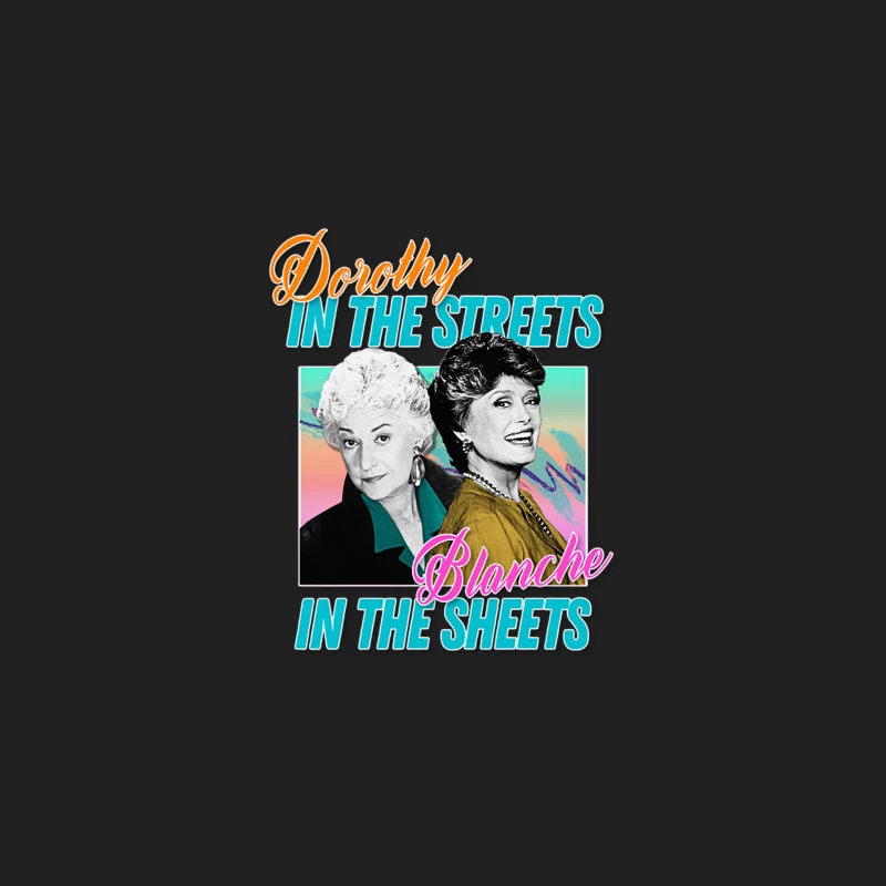 Dorothy In The Streets Blanche In The Sheets Graphic Design 80s Style Hipster Statement Bucket Hat