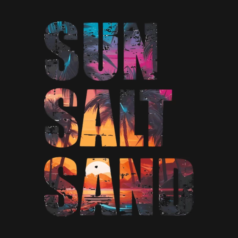 Strandstimmung: Sonne, Salz und Sand Herren Langarm T-Shirt