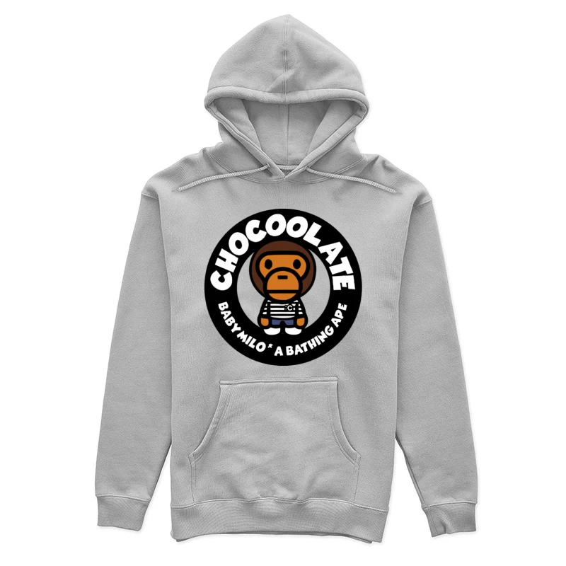 Chocoolate Baby Milo Design Damen Pullover Hoodie