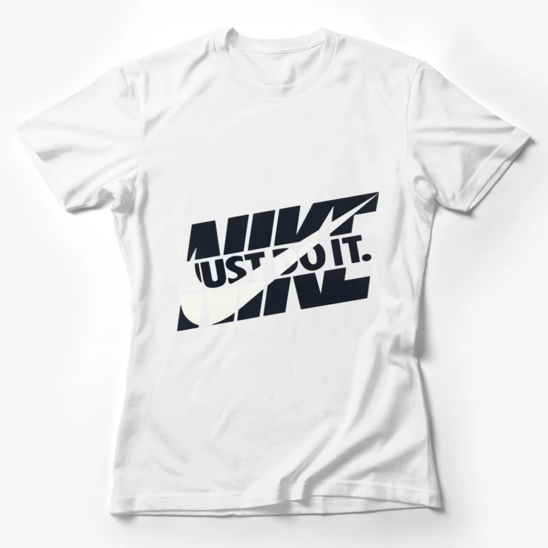 Nike-Logo mit Slogan Damen T-Shirt