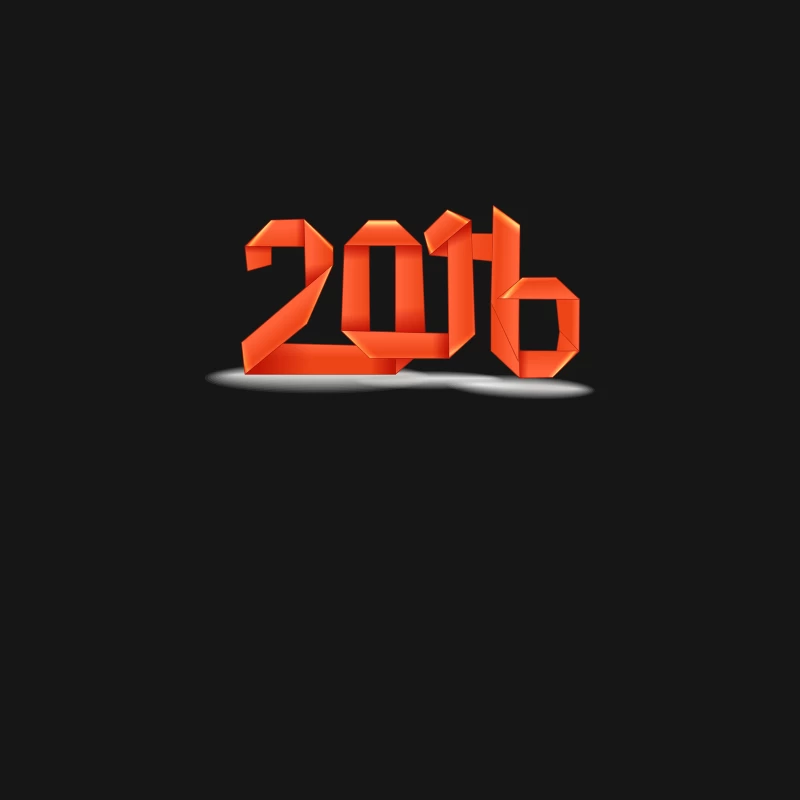 Happy New Year 2016 (2) Desk Mat