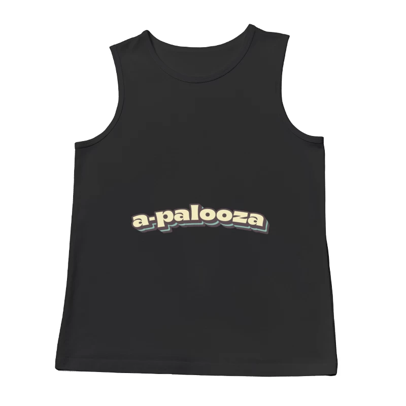 Retro-Stil Schriftzug Herren Tanktops