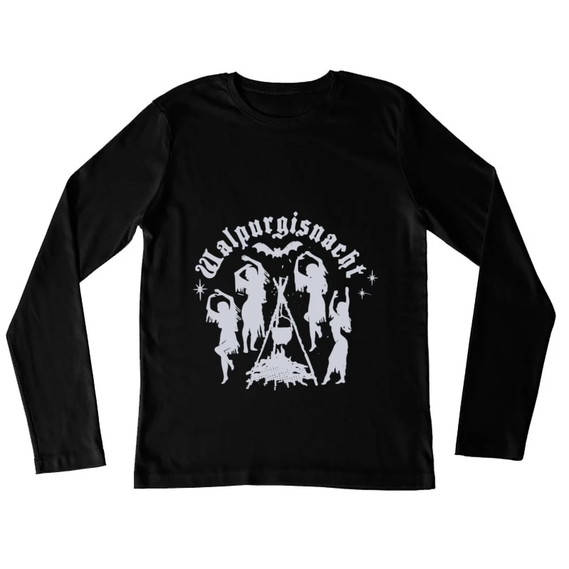 Walpurgisnacht Tänzer und Hexen Damen Langarm T-Shirt