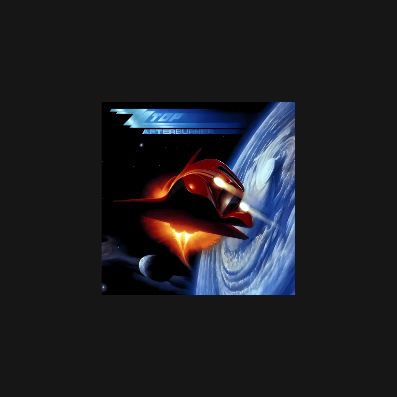 zz top afterburner Desk Mat
