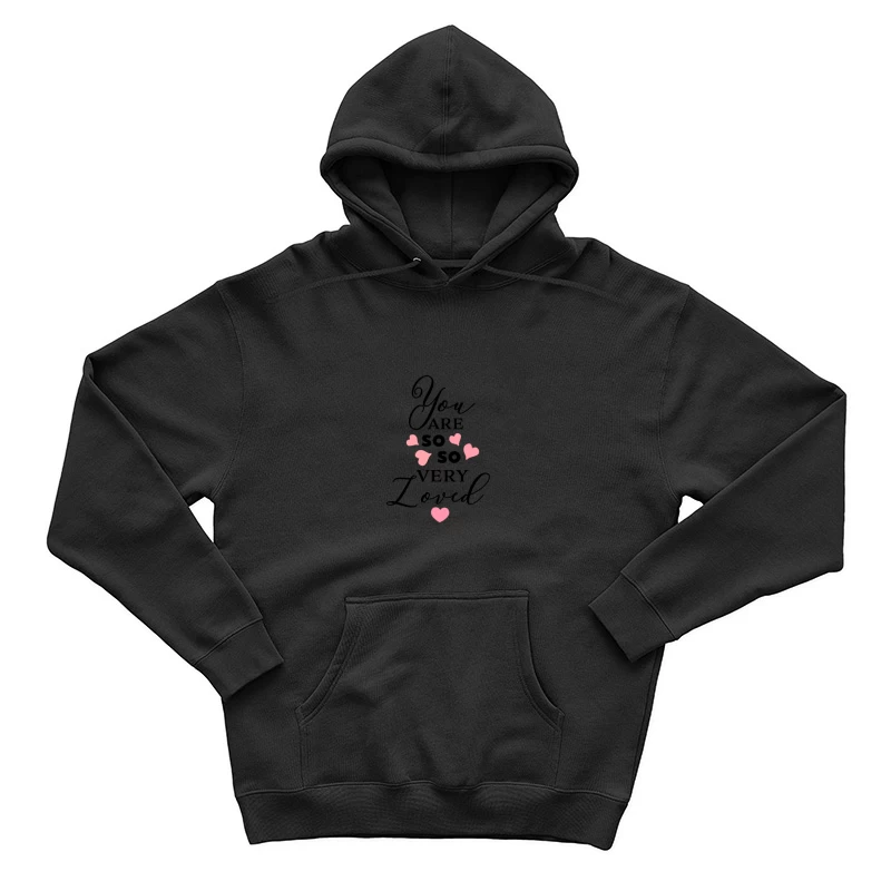 Motif de chat avec coeurs roses Homme Sweat à capuche