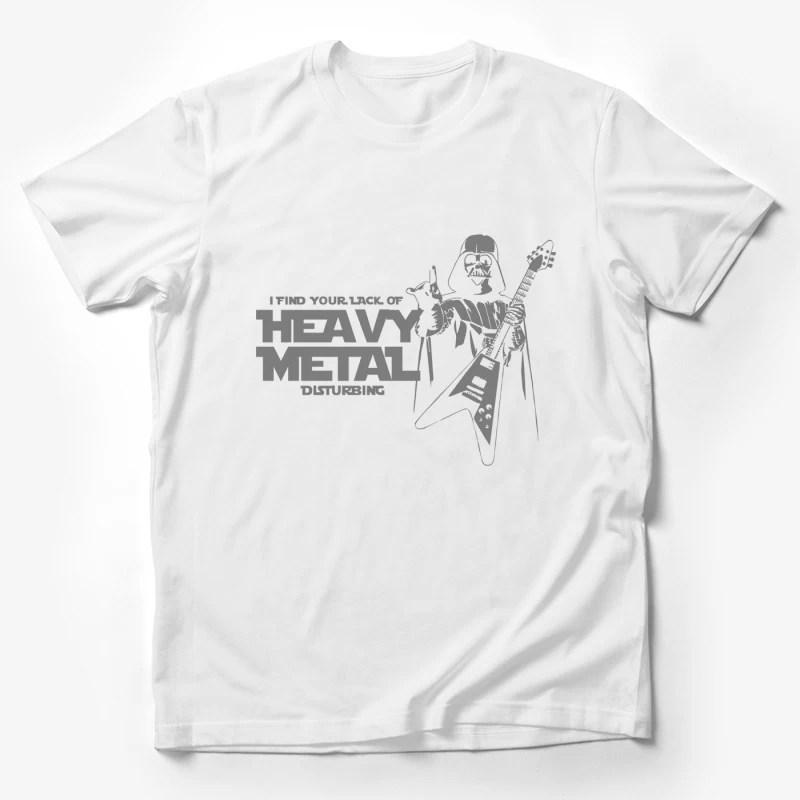 Darth Vader I Find Your Lack Of Heavy Metal Disturbing Male T-Shirt
