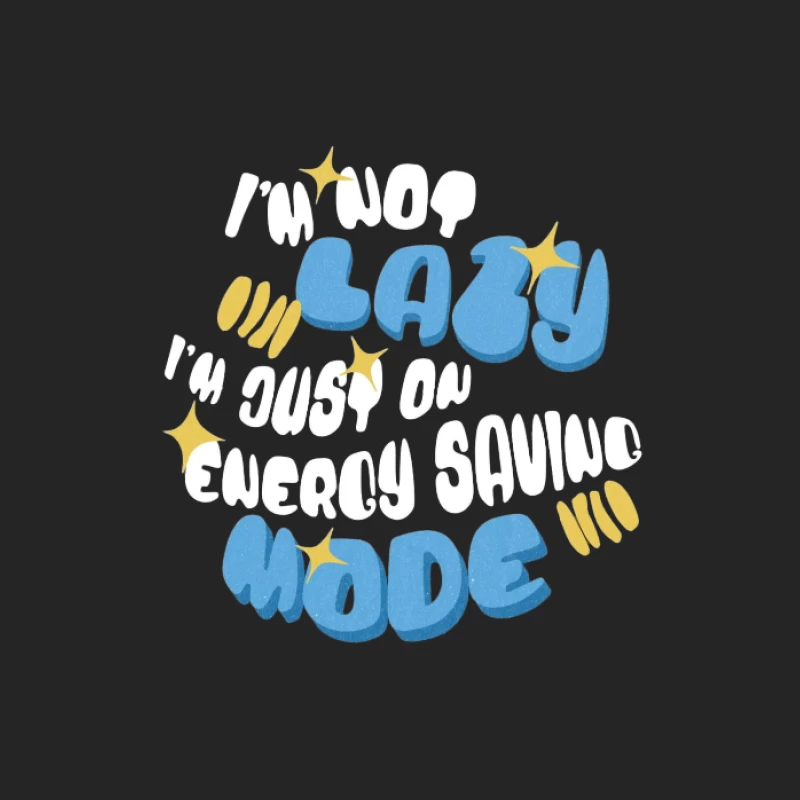 Humour en mode économie d'énergie Homme Sweat-shirt à enfiler