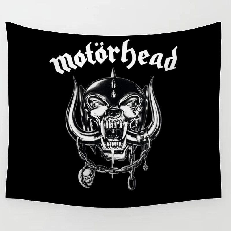 Motörhead Classic War Pig Metal Band Logo Tapestry