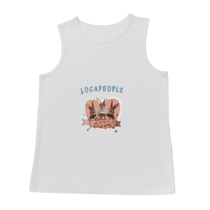 Lustiges Hasen-Design Herren Tanktops