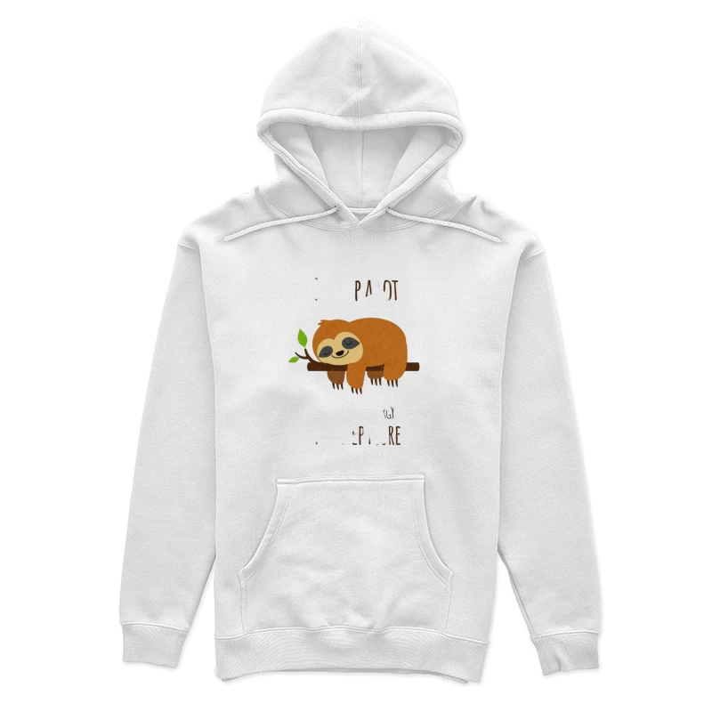 Graphique de Paresseux Dormant Femme Sweat à capuche